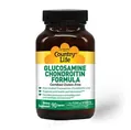 Глюкозамін та хондроїтин Country Life Glucosamine Chondroitin Formula для відновлення зв'язок, 90 капсул