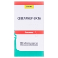 Севеламер-Виста таблетки, п/плен. обол. по 800 мг №180 в конт. (бан.)