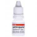 Ципрофарм декс краплі вуш., сусп. по 7.5 мл у флак.
