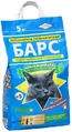 Наповнювач для котячого туалету Барс №5 дрібний, бентонітовий (0,32-0,8 мм) з ароматом, 5 кг