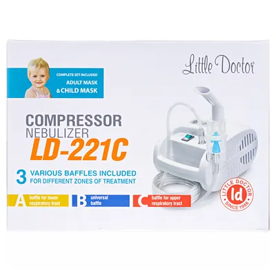 Інгалятор (небулайзер) Little Doctor LD-221С компресорний
