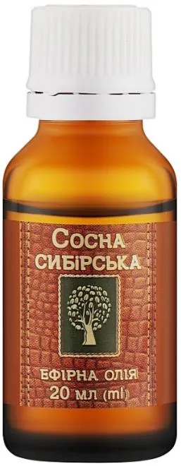 Ефірна олія Антологія Натуральної Косметики Фармаком Сосна Сибірська, 20 мл