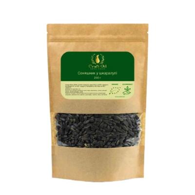 Семена подсолнечника Craft Oil в скорлупе, 250 г