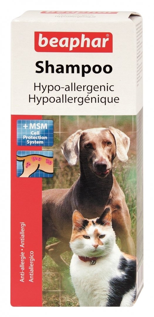 Шампунь Beaphar Shampoo Anti Allergic гипоаллергенный для собак и кошек, 200 мл