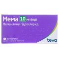 Мема таблетки, п/плен. обол. по 10 мг №60 (10х6)