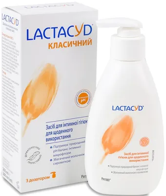 Засіб для інтимної гігієни Lactacyd, з дозатором, 200 мл