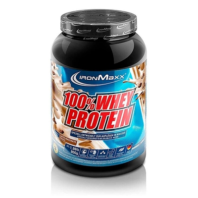 Протеин IronMaxx 100% Whey Protein Латте маккиато, 900 г (банка)