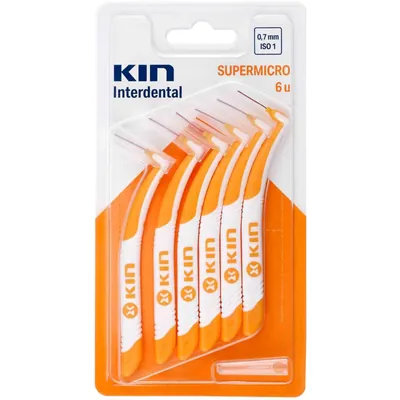 Інтердентальні щітки Kin Interdental для міжзубних проміжків, 0,7 мм, 6 шт