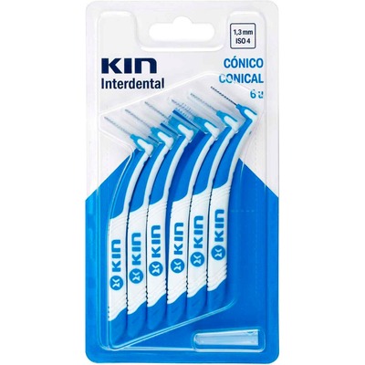 Интердентальные щетки Kin Interdental для межзубных промежутков, 1,3 мм, 6 шт