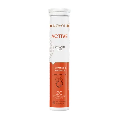 Вітаміни Novel Dynamic Life Active таблетки шипучі №20