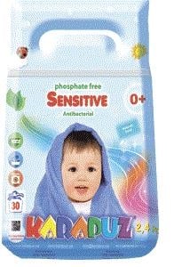 Стиральный порошок Карапуз Sensitive, с первых дней жизни, 2.4 кг