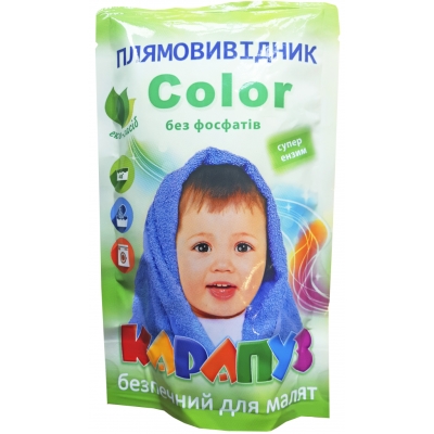 Плямовивідник Карапуз для дитячих речей з ензимами, 200 г