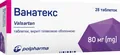 Ванатекс таблетки, в/плів. обол. по 80 мг №28 (14х2)