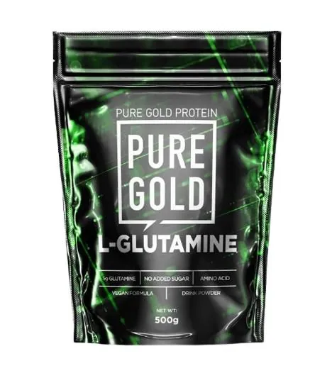 Глютамин Pure Gold L-Glutamine, без смаку, 500 г