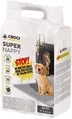 Пелюшки для собак та котів Croci Super nappy з активованим вугіллям 57 см х 54 см, 30 штук