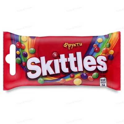 Драже Skittles фрукти, 38 г