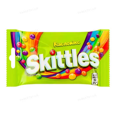 Драже Skittles кисломікс, 38 г