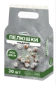 Пеленки Dr. Bauer одноразовые впитывающие медицинские 60 x 60 см, 30 шт