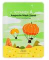 Маска тканинна для обличчя Esfolio Vitamin А Ampoule Mask Sheet з вітаміном А, 25 мл