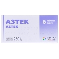 Азтек таблетки, п/плен. обол. по 250 мг №6 (6х1)