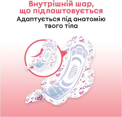Прокладки гігієнічні Kotex Young нормал, сіточка, 10 шт