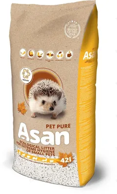 Наповнювач для гризунів Asan Pet Pure целюлоза, 42 л