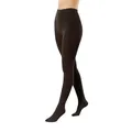 Колготи компресійні Pani Teresa Classic CCL РТ0407 клас компресії 1, закритий носок, короткі, колір чорний, розмір XL