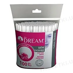 Ватні палички Air Dream у пакеті, 100 штук