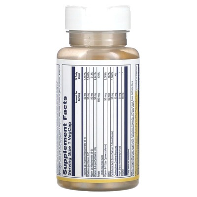 Витамины группы В Solaray Vitamin B-Complex 50, 100 вегетарианских капсул
