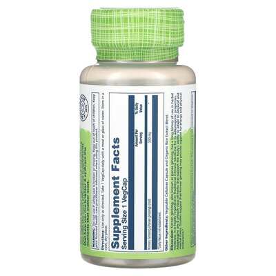 Женьшень корейский Solaray Korean Ginseng Root 550 мг, 50 веганских капсул