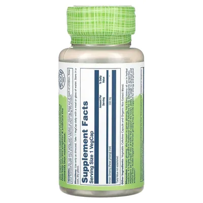 Женьшень корейський Solaray Korean Ginseng Root 550 мг, 50 веганських капсул