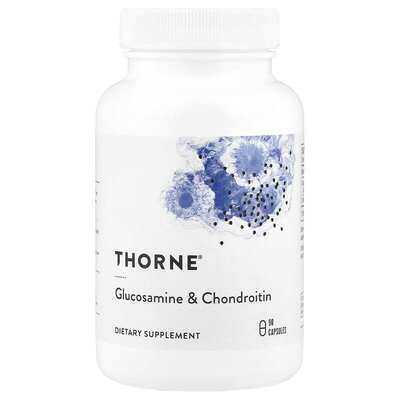 Глюкозамин и хондроитин Thorne Research Glucosamine & Chondroitin, 90 капсул