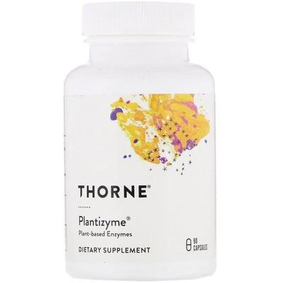 Энзимы Thorne Research Plantizyme, 90 капсул
