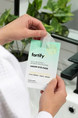 Набір патчів під очі Fortify з кофеїном та колагеном, 5 шт