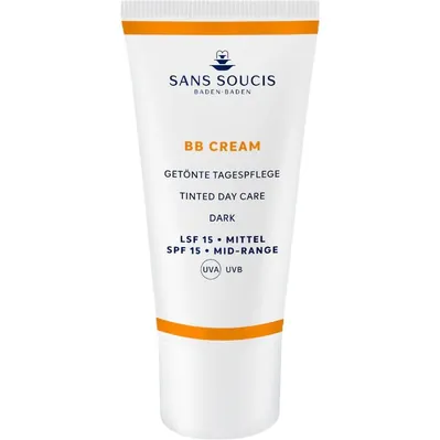 Крем для обличчя Sans Soucis BB відтінок Dark SPF 15, 30 мл