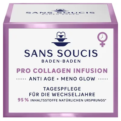 Крем для обличчя Sans Soucis Pro Collagen Infusion антивіковий денний, 50 мл