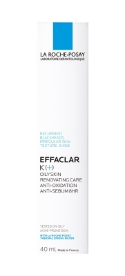 Средство для лица La Roche-Posay Effaclar К(+) восстановление и уход за комбинированной, склонной к жирности кожей, 30 мл