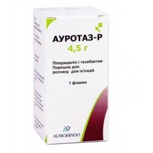 Ауротаз-Р порошок для р-ра д/ин. по 4.5 г №1 во флак.