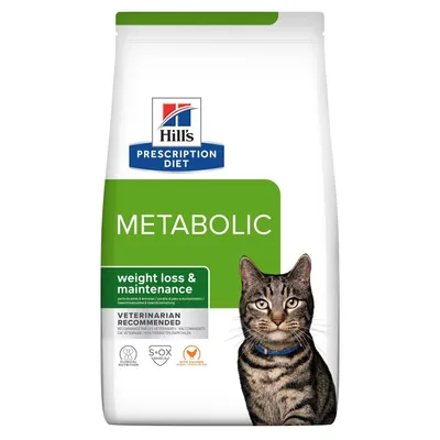 Корм сухий Hill's Prescription Diet Feline Metabolic Weight Management для кішок, з куркою 1,5 кг