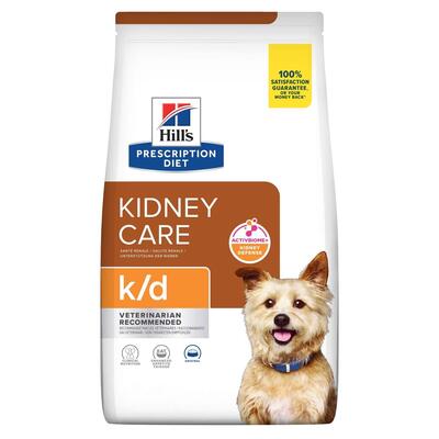 Корм сухой Hill's Prescription Diet k/d Kidney Care для собак, для поддержания функции почек, 1,5 кг