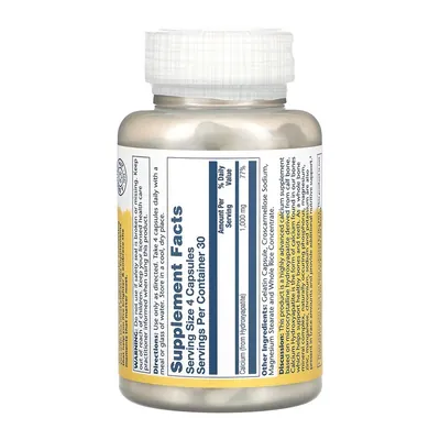 Кальцію гідроксиапатит Solaray Calcium Hydroxyapatite 250 мг, 120 капсул