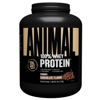 Протеин Universal Nutrition Animal 100% Whey Protein шоколад, 1810 г