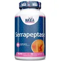 Серрапептаза Haya Labs Serrapeptase 40000 SPU, 90 капсул