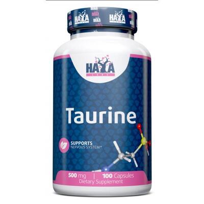 Таурін Haya Labs Taurine капсули по 500 мг №100