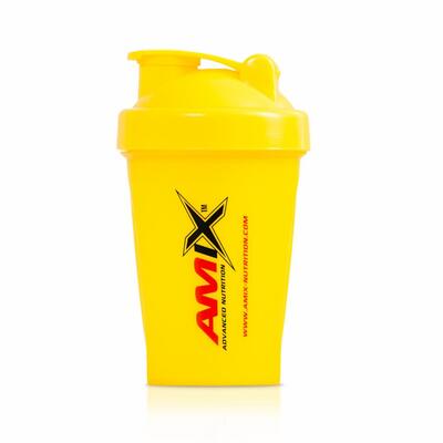 Шейкер Amix Nutrition Mini неоновый желтый, 400 мл