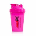 Шейкер Amix Nutrition Mini неоновый розовый, 400 мл
