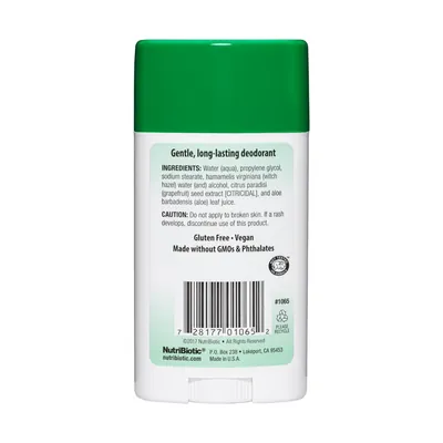 Дезодорант Nutribiotic Без запаху, 75 г