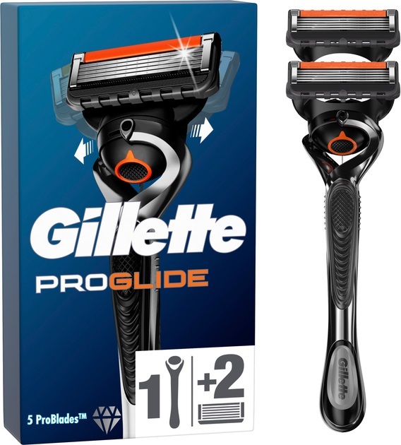 Бритва Gillette Fusion5 ProGlide Flexball + 2 сменных картриджа