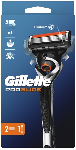 Бритва Gillette Fusion5 ProGlide Flexball + 2 сменных картриджа