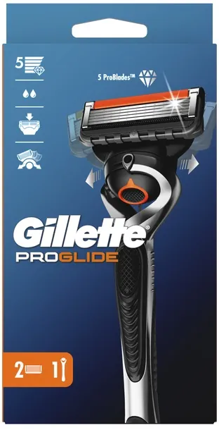 Бритва Gillette Fusion 5 ProGlide Flexball + 2 змінних картриджа